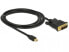 Фото #4 товара Delock 83989 - 2 m - Mini DisplayPort - DVI-D - Male - Male - Gold