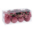 Фото #1 товара Ёлочные шарики Разноцветный Розовый вельвет Foam 6 x 6 x 6 cm (8 штук)