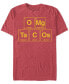 Фото #1 товара Men's Omg Tacos Short Sleeve Crew T-shirt