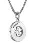 ფოტო #3 პროდუქტის Stainless Steel Black Diamond Marine Star Pendant Necklace, 24" + 2" extender