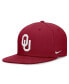 Men's Crimson Oklahoma Sooners On-Field Pro Fitted Hat