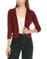 Фото #1 товара Lafayette 148 New York Cropped Open Front Cashmere Cardigan Women's