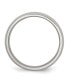 Фото #2 товара Stainless Steel Polished 5mm Half Round Band Ring