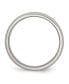 Stainless Steel Polished 5mm Half Round Band Ring