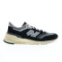 Фото #2 товара New Balance 997R U997RHC Mens Black Suede Lace Up Lifestyle Sneakers Shoes
