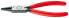 KNIPEX 22 01 140 - Needle-nose pliers - Chromium-vanadium steel - Plastic - Red - 14 cm - 100 g