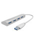 Фото #6 товара ICY BOX IB-AC6401 - USB 3.2 Gen 1 (3.1 Gen 1) Type-A - USB 3.2 Gen 1 (3.1 Gen 1) Type-A - 5000 Mbit/s - Silver - Aluminium - China