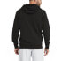 Фото #2 товара Puma Full Zip Logo Hoodie Mens Black Casual Athletic Outerwear 532416-01