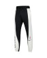 ფოტო #3 პროდუქტის Men's Black, White Brooklyn Nets 2023/24 Authentic Showtime Pants