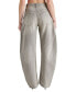 ფოტო #2 პროდუქტის Women's Hansen Cotton High-Rise Barrel-Leg Pants