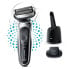 Фото #6 товара Braun Series 7 71-S7200cc - Foil shaver - Buttons - Black - Silver - Battery - Lithium-Ion (Li-Ion) - 50 min