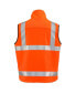 Big & Tall High Visibility Softshell Safety Vest