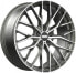 Колесный диск литой Fondmetal Makhai glossy titanium machined 9x21 ET40 - LK5/112 ML66.5