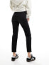 Фото #3 товара ONLY Emily high waist straight leg ankle jean in wash black