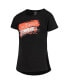 ფოტო #3 პროდუქტის Big Girls Black San Francisco Giants Brush Stroke Dolman T-shirt