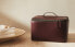 Large leather toiletry bag