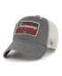 Фото #1 товара Men's Pewter, Natural Tampa Bay Buccaneers Five Point Trucker Clean Up Adjustable Hat