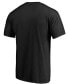 Men's Black Toronto Raptors Primary Team Logo T-shirt Черный, L - фото #3