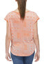 Prana 241414 Womens Tandi Short Sleeve Graphic T-Shirt Sea Coral Size Large