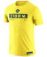 Фото #2 товара Men's Yellow Seattle Storm Practice T-shirt