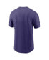 ფოტო #3 პროდუქტის Men's Purple Clemson Tigers Primetime Evergreen Alternate Logo T-Shirt