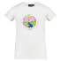 CMP 39T7555 short sleeve T-shirt Bianco / Pink Fluo, 14 лет - фото #2