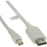 Фото #1 товара InLine Mini DisplayPort to HDMI 4K2K with Audio Converter Cable 4K2K 3m