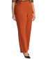 ფოტო #3 პროდუქტის Plus Size High Rise Straight Leg Pants