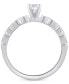 ფოტო #3 პროდუქტის Diamond Engagement Ring (3/8 ct. t.w.) in 14k Gold