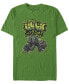 Фото #1 товара Men's Venom Hulk Smash Short Sleeve Crew T-shirt