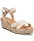 Фото #1 товара Women's Audrey Espadrille Wedge Platform Sandals