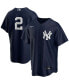 Фото #1 товара Men's Derek Jeter Navy New York Yankees Alternate Replica Player Jersey