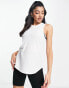 Cotton On activewear tank top in white Белый, XS - EU 36 - фото #3