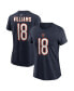 Фото #1 товара Nike Women's Caleb Williams Navy Chicago Bears 2024 NFL Draft First Round Pick Name Number T-Shirt