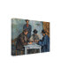 Фото #2 товара Paul Czann The Card Players Table Canvas Art - 15.5" x 21"