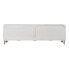 TV furniture DKD Home Decor White Black Metal Mango wood 160 x 40 x 50 cm