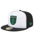 Фото #2 товара Men's White, Black Austin FC 2024 Kick Off Collection 59FIFTY Fitted Hat