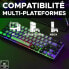 Фото #6 товара Gaming-Tastatur THE G-LAB KEYZ-HYDRO-GRB/FR 60 % Membran, 2 Farben, graue + schwarze Tasten