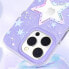 Etui pokrowiec w gwiazdki iPhone 14 Plus Heart Star Series PURPLE STAR