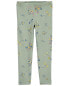 Фото #4 товара Baby Tossed Floral Print Stretch Leggings 18M