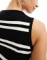 Фото #3 товара ASOS DESIGN Maternity knitted tank midaxi dress in stripe