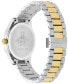 ფოტო #3 პროდუქტის Men's Swiss G-Timeless Two-Tone Stainless Steel Bracelet Watch 38mm