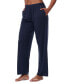 ფოტო #8 პროდუქტის Women's Elastic-Waist Pajama Pants