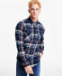 Фото #3 товара Men's Phillip Plaid Flannel Shirt, Created for Macy's