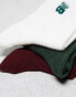 Фото #6 товара New Balance 3 pack legends crew socks green/red/white