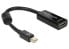 Фото #1 товара Delock Adapter mini Displayport / HDMI - 0.18 m - Mini DisplayPort - HDMI Type A (Standard) - Male - Female - Black