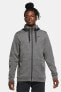 Фото #1 товара Dri Fit Therma Hoodie Fermuarlı Kapüşonlu Unısex Termal Sweatshirt Gri