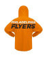 Фото #2 товара Women's Orange Philadelphia Flyers Jersey Lace-Up V-Neck Long Sleeve Hoodie T-shirt