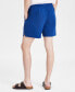 Фото #4 товара Men's Regular-Fit Solid 5' Drawstring Shorts, Created for Macy's