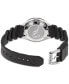 ფოტო #4 პროდუქტის Men's Swiss Automatid DS Super PH500M Black Rubber Strap Watch 43mm